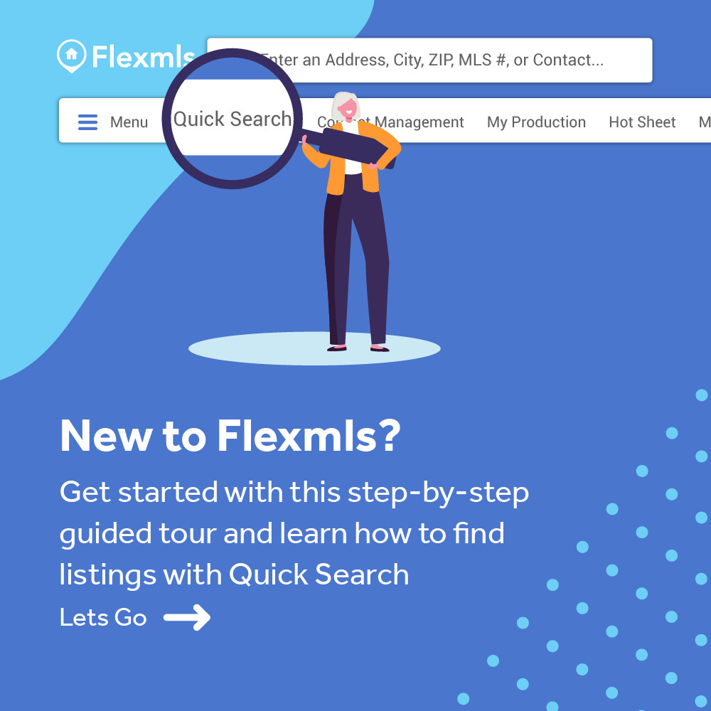 Flexmls New to Flexmla Quick Search Ad